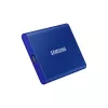Externe SSD Samsung T7 Portable 1 TB, USB-C 3.2 Gen 2, NVMe, AES-256 Hardware-Verschlüsselung, Blau