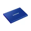 Externe SSD Samsung T7 Portable 1 TB, USB-C 3.2 Gen 2, NVMe, AES-256 Hardware-Verschlüsselung, Blau