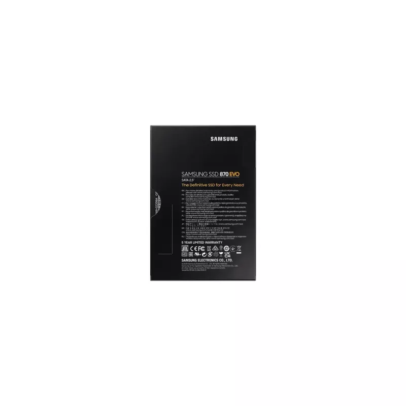SSD-Laufwerk Samsung 2000 GB 2,5 Zoll SATA III MZ-77E2T0B/EU