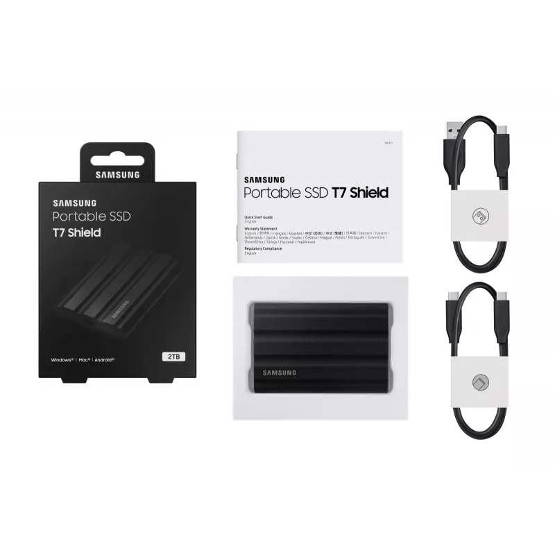 Samsung MU-PE2T0S 2 TB USB Type-C 3.2 Gen 2 (3.1 Gen 2) Schwarz