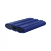 Externe SSD Samsung MU-PE2T0R 2 TB USB Type-C 3.2 Gen 2 NVMe, blau, Gummigehäuse, wasserbeständig
