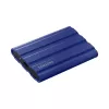 Externe SSD Samsung MU-PE2T0R 2 TB USB Type-C 3.2 Gen 2 NVMe, blau, Gummigehäuse, wasserbeständig
