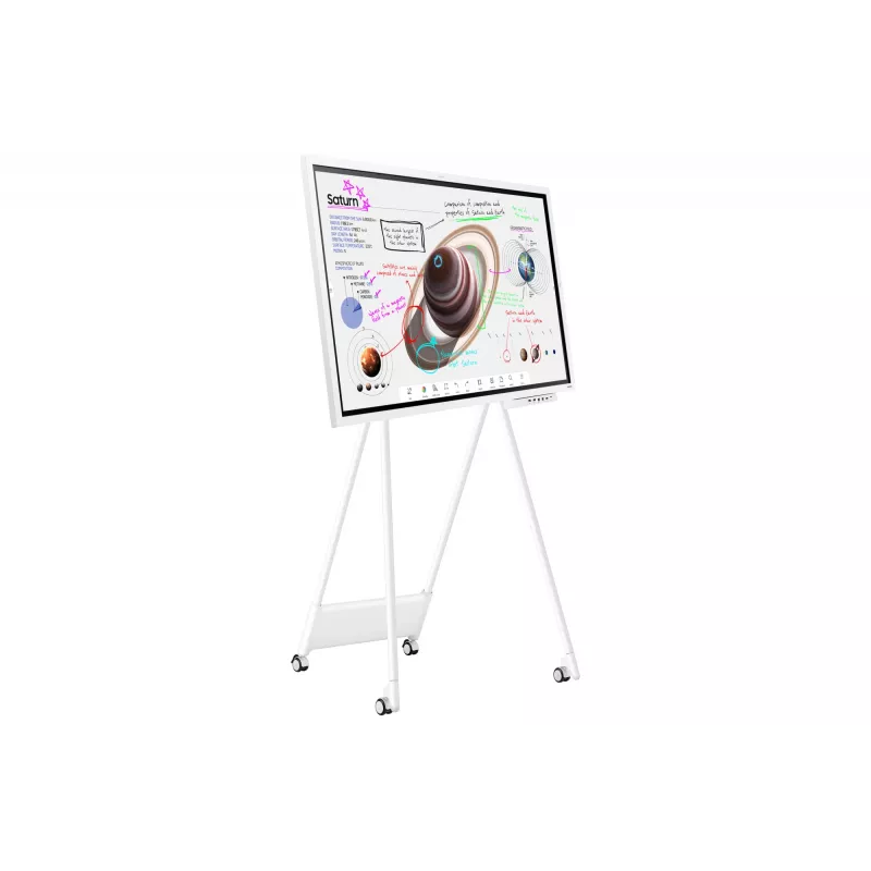 Samsung WM65B interaktives Whiteboard 165,1 cm (65 Zoll) 3840 x 2160 Pixel Touchscreen Grau, Weiß