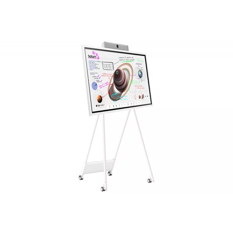 Samsung WM65B interaktives Whiteboard 165,1 cm (65 Zoll) 3840 x 2160 Pixel Touchscreen Grau, Weiß