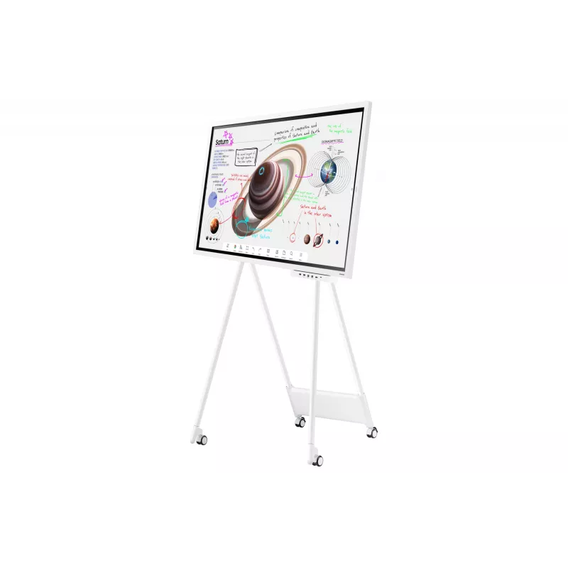 Samsung WM65B interaktives Whiteboard 165,1 cm (65 Zoll) 3840 x 2160 Pixel Touchscreen Grau, Weiß