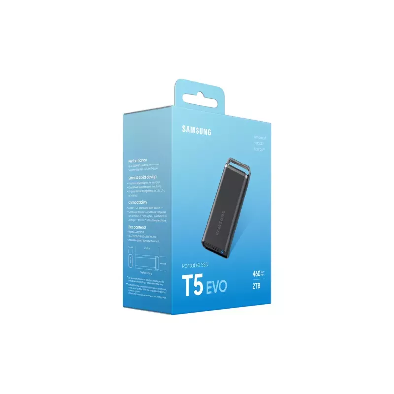 SSD-Laufwerk Samsung 2TB tragbar USB 3.2 Gen 1 MU-PH2T0S