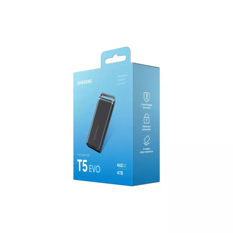 Samsung MU-PH4T0S 4 TB 3.2 Gen 1 (3.1 Gen 1) Schwarz