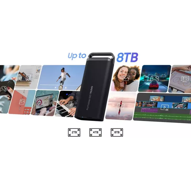 Samsung MU-PH4T0S 4 TB 3.2 Gen 1 (3.1 Gen 1) Schwarz