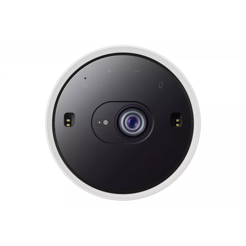 Ultra-Kurzdistanz-DLP-1080p-Datenprojektor Samsung SP-LFF3CLAXXXH – 30–100 Zoll (0,8–2,7 m), Wi‑Fi 5, HDR10+, HLG, 5 W RMS, 1,4 kg, Weiß