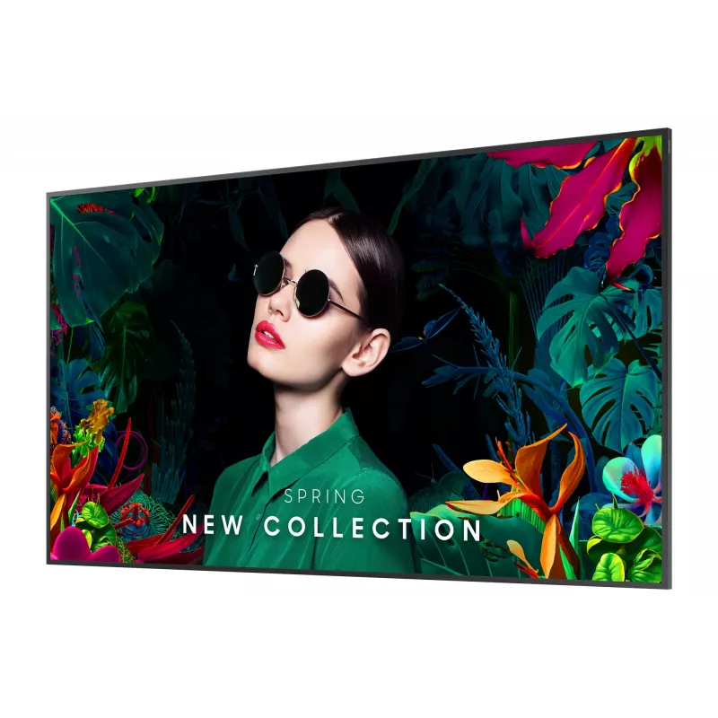 Samsung QM75C Digital Signage Flachbildschirm 190,5 cm (75 Zoll) LCD Wi-Fi 500 cd/m² 4K Ultra HD Schwarz Tizen 24/7