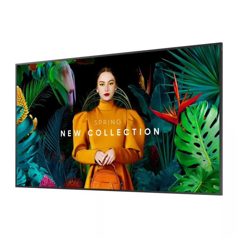 Samsung QH43C Digital Signage Flachbildschirm 109,2 cm (43 Zoll) LCD Wi-Fi 700 cd/m² 4K Ultra HD Schwarz Eingebauter Prozessor Tizen 24/7