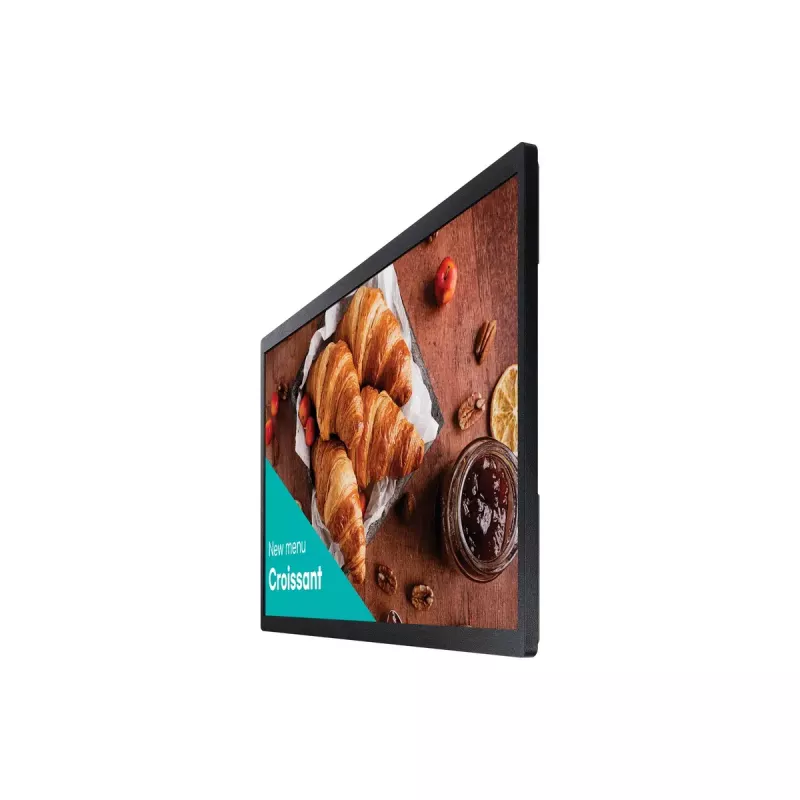 Samsung QB24C Digital Signage Flachbildschirm 61 cm (24 Zoll) LED Wi-Fi 250 cd/m² Full HD Schwarz Integrierter Prozessor Tizen 16/7