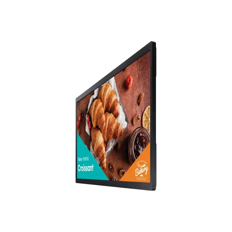 Samsung QB24C Digital Signage Flachbildschirm 61 cm (24 Zoll) LED Wi-Fi 250 cd/m² Full HD Schwarz Integrierter Prozessor Tizen 16/7