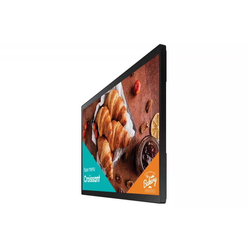 Samsung QB24C-T Digital Signage Flachbildschirm 61 cm (24 Zoll) LED Wi-Fi 250 cd/m² Full HD Schwarz Touchscreen Integrierter Prozessor Tizen 7.0 16/7