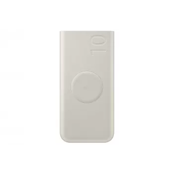 Powerbank Samsung EB-U2510XUEGEU 10000 mAh, PD 3.0 25W, USB-C Ein- und Ausgang, kabelloses Laden, 3-Geräte-Ausgang, Beige