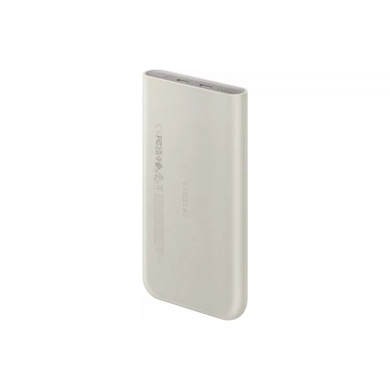 Powerbank Samsung EB-U2510XUEGEU 10000 mAh, PD 3.0 25W, USB-C Ein- und Ausgang, kabelloses Laden, 3-Geräte-Ausgang, Beige