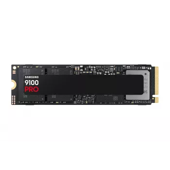 SSD M.2 Samsung 9100 PRO 4 TB PCIe 5.0 NVMe — 2280, Lesen 14800 MB/s, Schreiben 13400 MB/s, V-NAND TLC