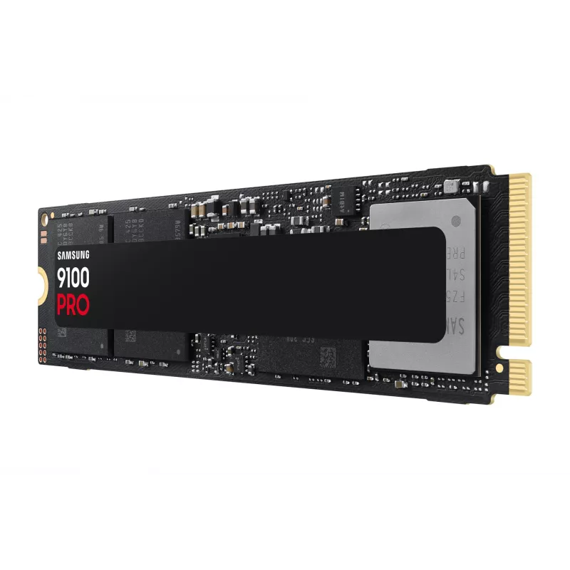 SSD M.2 Samsung 9100 PRO 4 TB PCIe 5.0 NVMe — 2280, Lesen 14800 MB/s, Schreiben 13400 MB/s, V-NAND TLC