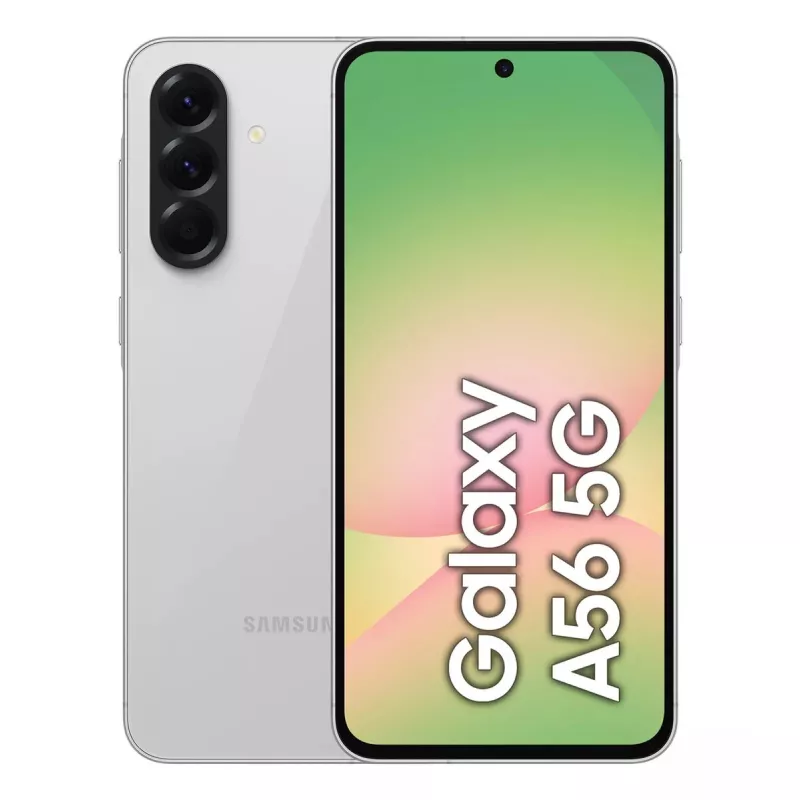 Samsung Galaxy A56 5G 17 cm (6,7 Zoll) Dual SIM Android 15 USB Typ-C 8 GB 128 GB 5000 mAh Hellgrau