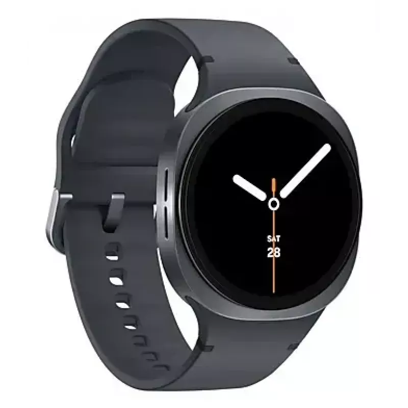 Samsung Galaxy Watch 8 3,3 cm (1,3 Zoll) AMOLED 40 mm Digital 438 x 438 Pixel Touchscreen Graphit Wi-Fi GPS (Satellit)