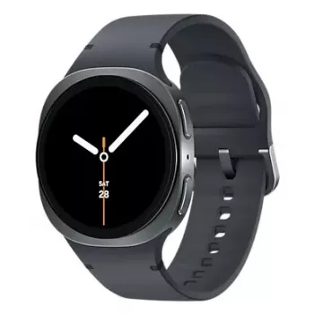 Samsung Galaxy Watch 8 3,3 cm (1,3 Zoll) AMOLED 40 mm Digital 438 x 438 Pixel Touchscreen Graphit Wi-Fi GPS (Satellit)