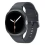 Samsung Galaxy Watch 8 3,3 cm (1,3 Zoll) AMOLED 40 mm Digital 438 x 438 Pixel Touchscreen Graphit Wi-Fi GPS (Satellit)