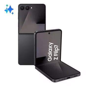 Smartphone Samsung Galaxy Z Flip7 faltbar 6,8 Zoll 12 GB RAM 512 GB JetBlack, 5G, Dual 50+12 MP, 4300 mAh