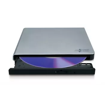 HITACHI-LG DATA STORAGE schlank Portable DVD-writer - Gp57eb40 - USB 2.0 - Silver