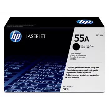 HP 55A schwarze Original LaserJet Tonerkartusche, 6000 Seiten, schwarz, 1 Stk.