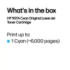 HP 507A Cyan Original LaserJet Tonerkartusche, 6000 Seiten, Cyan, 1 Stk.