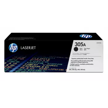 HP 305A Schwarze Original LaserJet Tonerkartusche, 2090 Seiten, Schwarz, 1 Stk.