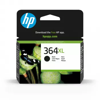 HP 364XL Original Tintenpatrone Schwarz, Hohe Ergiebigkeit