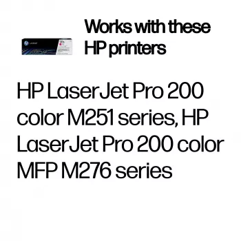 HP 131A Magenta Original LaserJet Tonerkartusche, 1800 Seiten, Magenta, 1 Stk.