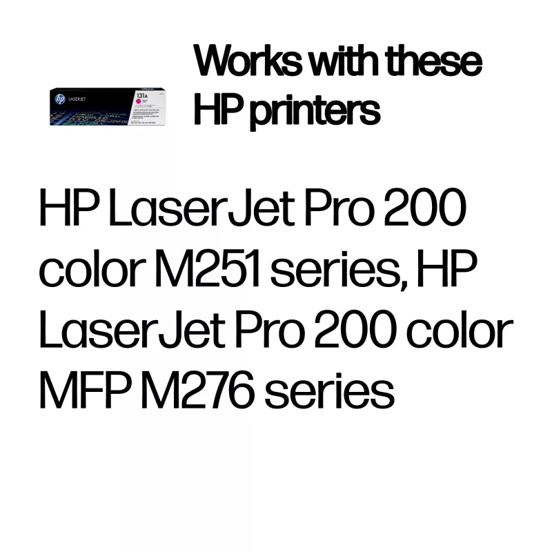 HP 131A Magenta Original LaserJet Tonerkartusche, 1800 Seiten, Magenta, 1 Stk.