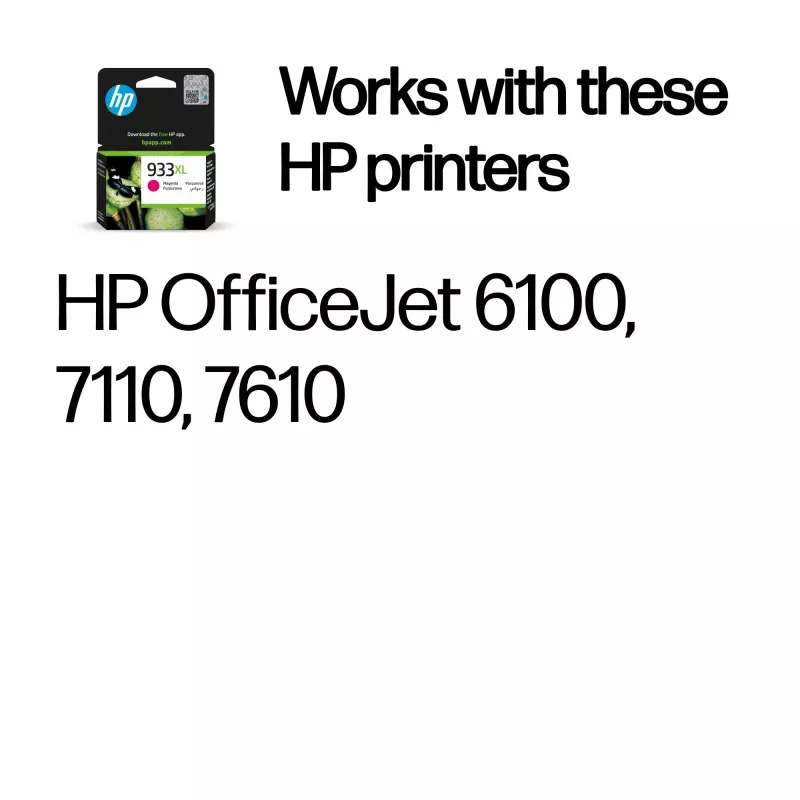 HP 933XL High Yield Magenta Original Druckerpatrone