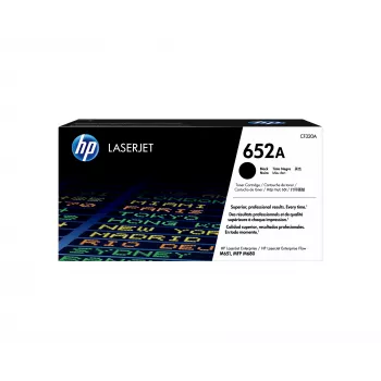 HP 652A Original LaserJet Tonerkartusche Schwarz, 11500 Seiten, Schwarz, 1 Stück
