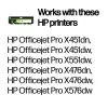 HP 970XL Original Schwarz Tintenpatrone mit hoher Reichweite, Schwarz, 1 St., 9200 Seiten