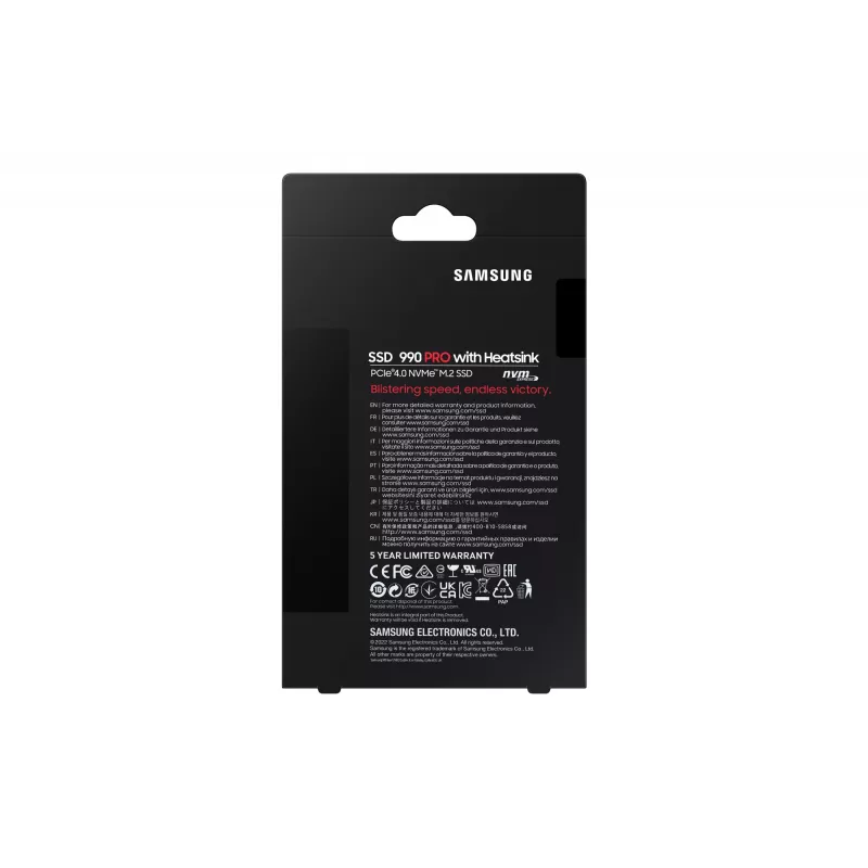 SSD-Laufwerk Samsung 990 Pro 4 TB M.2 PCI Express 4.0 NVMe V-NAND TLC