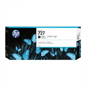HP 727 300-ml Mattschwarz DesignJet Tintenpatrone