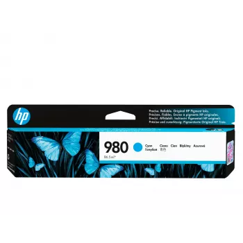 HP 980 Original-Tintenpatrone, Cyan, 1 Stk., 6600 Seiten