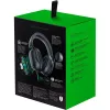 Kabelgebundenes Gaming-Headset Razer SchwarzShark V2 X — binaural, 3,5 mm, 32 Ω, 100 dB, geräuschunterdrückendes Schwenkmikrofon, 1,3 m Kabel, grün/schwarz