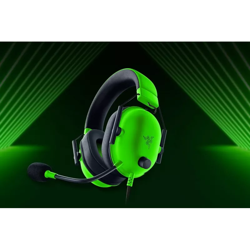 Kabelgebundenes Gaming-Headset Razer BlackShark V2 X — circumaural, 3,5 mm, 1,3 m Kabel, TriForce-Treiber, virtueller Surround-Sound
