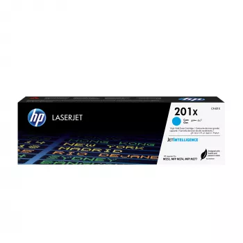 HP 201X High Yield Cyan Original LaserJet Tonerkartusche, 2300 Seiten, Cyan, 1 Stück