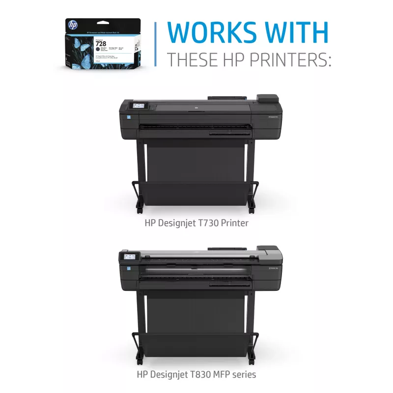 HP 728 130 ml Gelb DesignJet Tintenpatrone