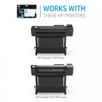 HP 728 130 ml Cyan DesignJet Tintenpatrone