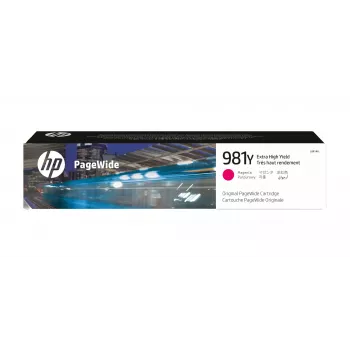 HP 981Y Original PageWide-Patrone mit extrahoher Reichweite in Magenta