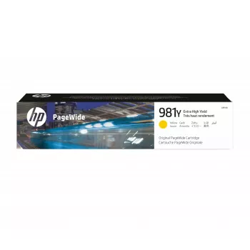 HP 981Y Extra Hohe Reichweite Gelb Original PageWide Kartusche