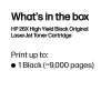 HP 26X High Yield Schwarz Original LaserJet Tonerkartusche, 9000 Seiten, Schwarz, 1 Stück