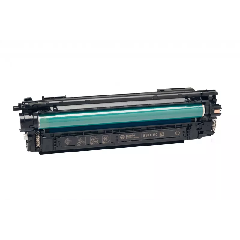 HP 657X Hochleistungs Cyan Original LaserJet Tonerkartusche, 23000 Seiten, Cyan, 1 Stk.
