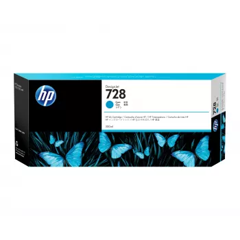 HP 728 300-ml Cyan DesignJet Tintenpatrone
